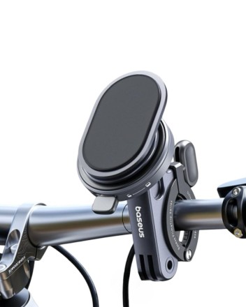  Держатель для велосипеда Baseus PrimeTrip Magnetic Bike Phone Holder C40569001121-00 черный