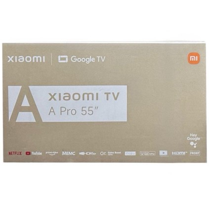  Телевизор Xiaomi TV A Pro 55 2025 RU (4K UHD 3840x2160, Smart TV) черный