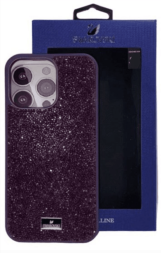 Накладка для i-Phone 12 Pro Max 6.7&quot; Swarovski в фиолетовый