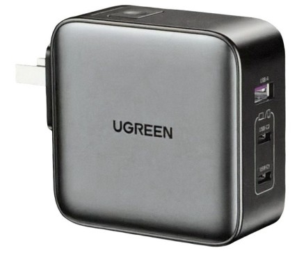  Сетевое зар. устр. Ugreen X558 1USB/2C 65W серое
