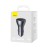  Автомобильное заряд. устр. Baseus Golden Contactor Pro Triple Charger 1USB/2C 65W CGJP010013 серое