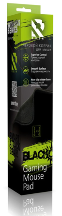  Игровой коврик Smartbuy RUSH Blackout черный S-size (SBMP-S01G-K)