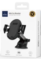 Держатель в автомобиль на торпеду WIWU CH015 черный