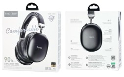 Стереонаушники Bluetooth полноразмерные Hoco W35 Max V5.3/45ч черные