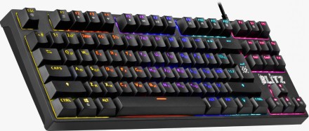  Механическая клавиатура Defender Blitz GK-240L RU,Rainbow