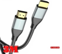 Кабель HDMI - HDMI v1.4 Earldom ET-W25 4K 3м черный