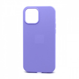 Чехол-накладка  i-Phone 12/12 Pro Silicone icase  №41 небесно-фиолетовая