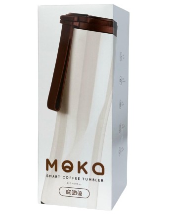  Термокружка Xiaomi Kiss Kiss Fish Light Smart Insulation Cup (0.43л) серая