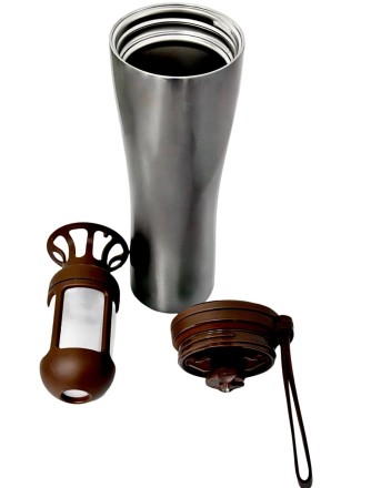  Термокружка Xiaomi Kiss Kiss Fish Light Smart Insulation Cup (0.43л) серая