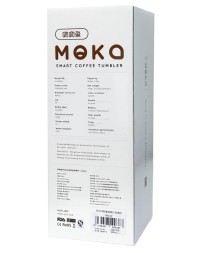 Термокружка Xiaomi Kiss Kiss Fish Light Smart Insulation Cup (0.43л) серая