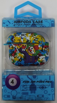  Силиконовый светящийся в темноте чехол для AirPods 3 Luxo Kaws рисунок №60