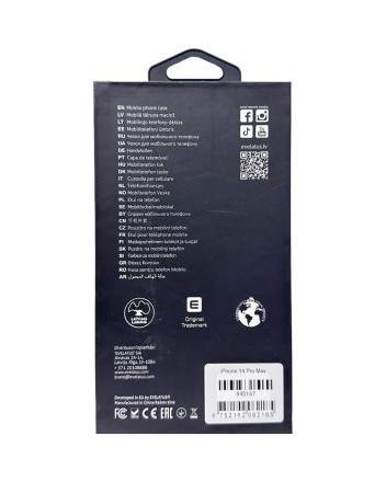  Накладка для i-Phone 14 Pro Max 6.7&quot; Evelatus Magsafe силикон чёрный