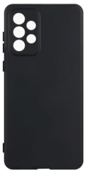 Чехол-накладка для Samsung Galaxy A23 4G силикон матовый чёрный