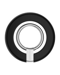 Магнитный держатель-кольцо для i-Phone Keephone MagSnap Easy Grip черный