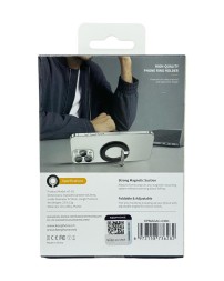 Магнитный держатель-кольцо для i-Phone Keephone MagSnap Easy Grip черный