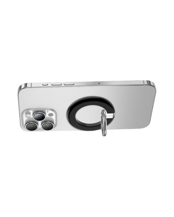  Магнитный держатель-кольцо для i-Phone Keephone MagSnap Easy Grip черный