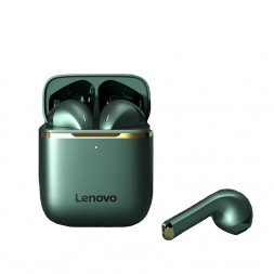 Беспроводные наушники TWS Lenovo H16 BT5.1/30mAh (400mAh)/5ч зеленые
