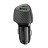  Автомобильное заряд. устр. Borofone BZ31C 1USB/1C 30W+18W черное