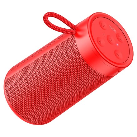  Bluetooth колонка Hoco HC13 BT5.0/2400mAh/4ч/10Вт/TF/FM/USB/AUX красный
