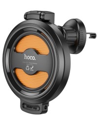 Держатель в автомобиль в воздуховод для стакана Hoco ZP14 черно-оранжевый