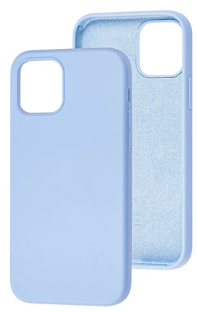  Чехол-накладка i-Phone 14 Silicone icase №16 голубая