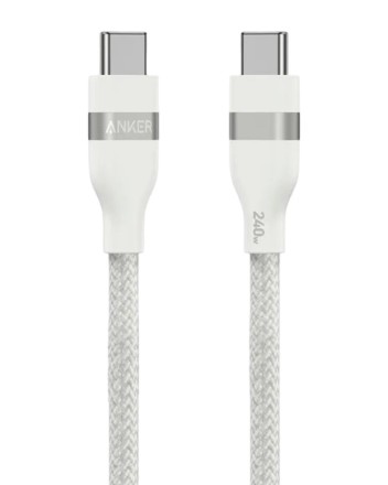  Usb Кабель-зарядка Type-C на Type-C Anker (A82E2621) 240W 0.9м белый