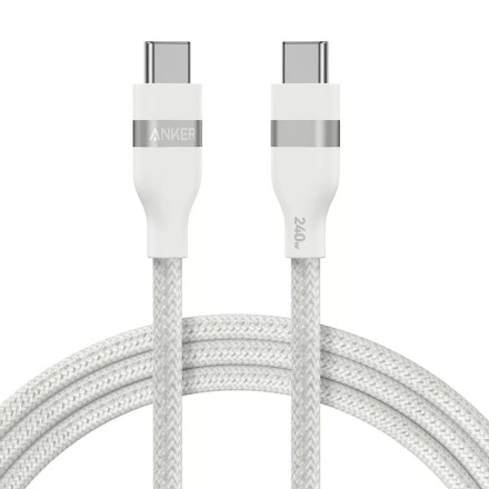  Usb Кабель-зарядка Type-C на Type-C Anker (A82E2621) 240W 0.9м белый
