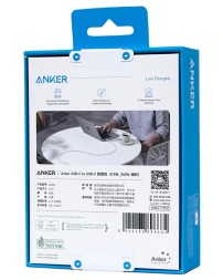 Usb Кабель-зарядка Type-C на Type-C Anker (A82E2621) 240W 0.9м белый
