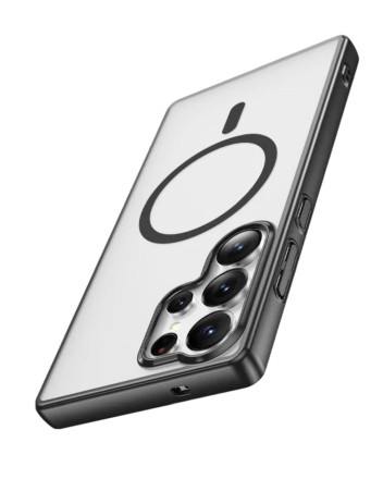  Накладка для Samsung Galaxy S25 Ultra Keephone SkinGrip MagSnap прозрачный черный