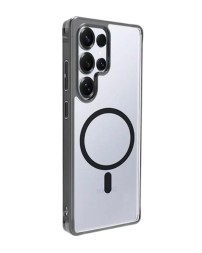 Накладка для Samsung Galaxy S25 Ultra Keephone SkinGrip MagSnap прозрачный черный