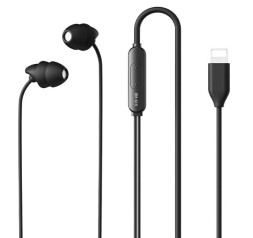 Наушники с микрофоном Remax RM-619i Lightning черные