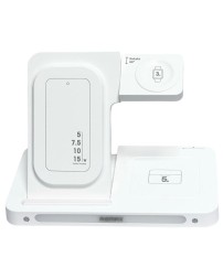 Беспроводное зарядное устройство 3in1 смартфон/Watch/AirPods Remax RP-W83 23Вт белое